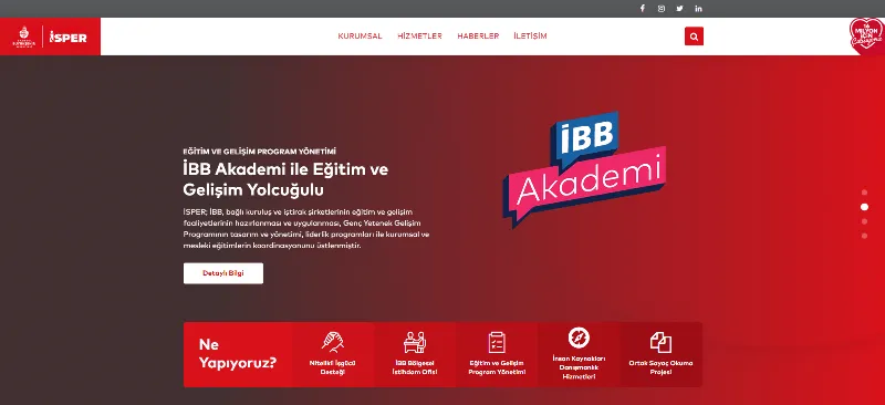 &amp;#x130;sper Kurumsal Web Sitesi